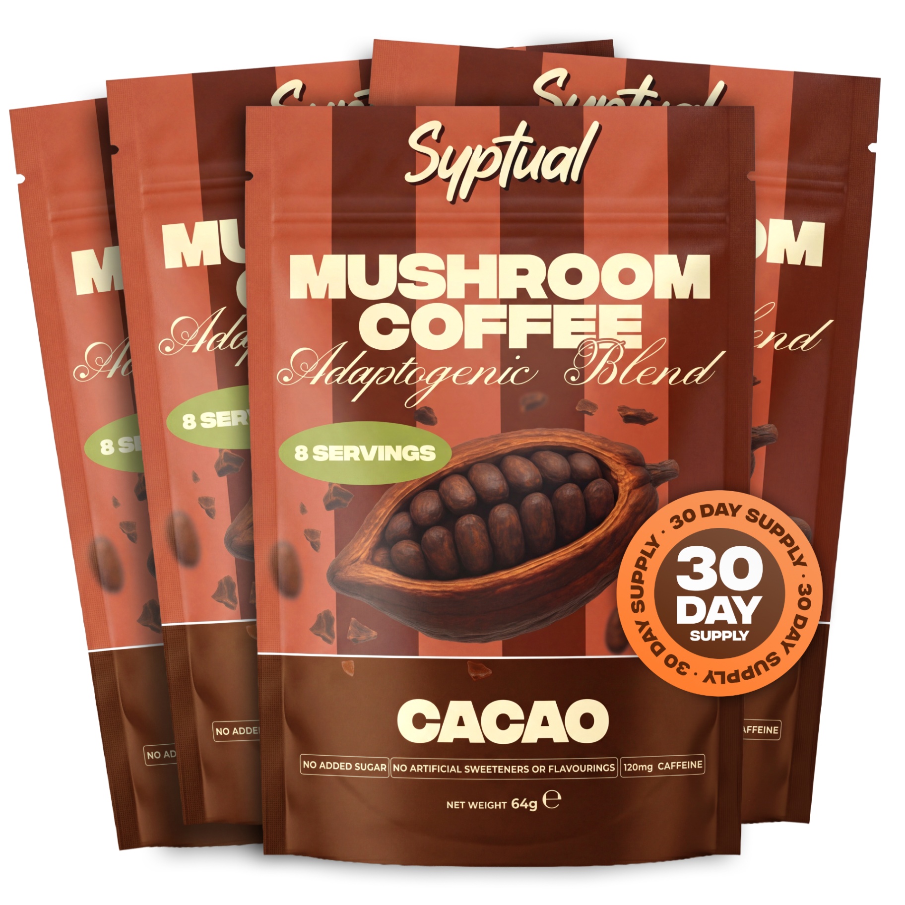Syptual Velvet Cacao mushroom coffee