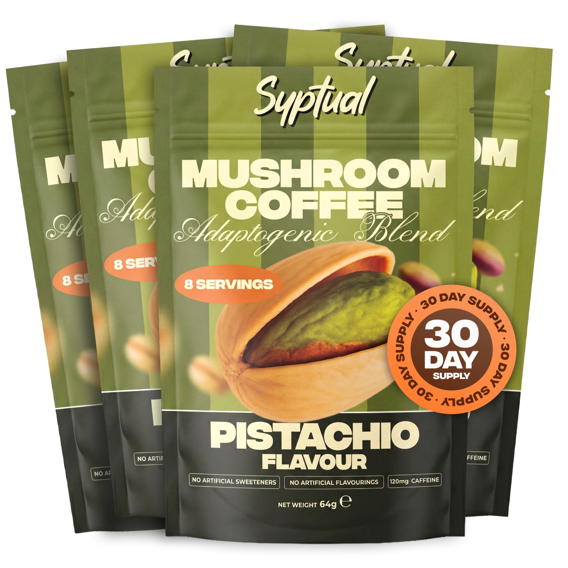 Syptual Pistachio mushroom coffee